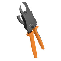 Front panel cable cutter