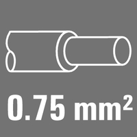 Leiter-Nennquerschnitt 0,75 mm²